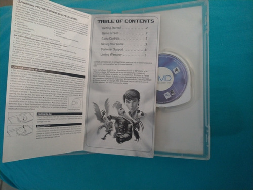 Jogo Psp Umd Ben 10 Cosmic Destruction Impecavel Completo (Usado)