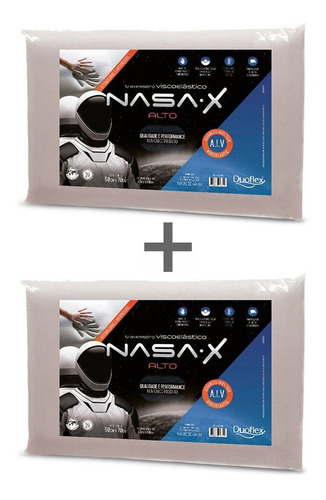 Set 2 Almohadas - Almohada Espuma Viscoelastico Nasa X