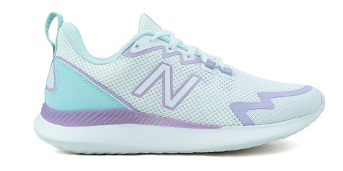 Imagen 1 de 4 de Championes New Balance Ryval Celeste De Dama