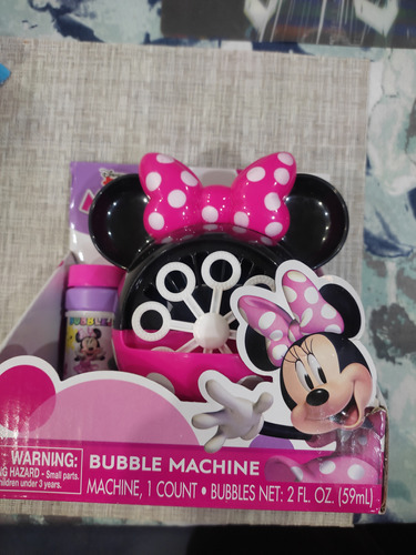 Máquina De Burbujas Minnie