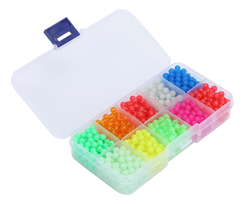 Luminous Block Beads 1000 Unidades/feijão Colorido Com Rolha