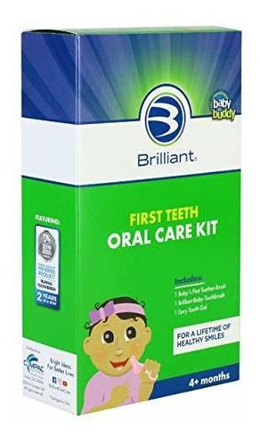 First Teeth Oral Care Kit De Baby Buddy De Brilliant's Oral 