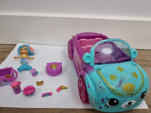 Shopkins Happy Places Mermaid Coral Cruiser Usado. No Envío (Usado)