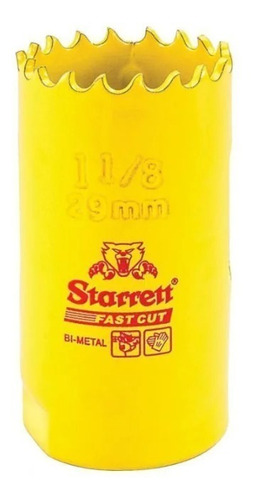 Serra Copo De Aço Rápido Bimetal 29mm Starret