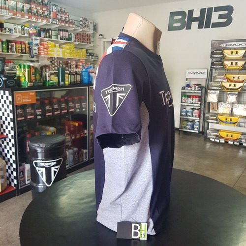 Imagem 3 de 9 de Camiseta Triumph Tiger Scrambler Speed Twin Ref.276