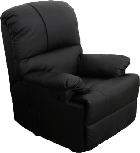 Sillon Reclinable Relax Negro Modelo Cine Ultra Gigante 