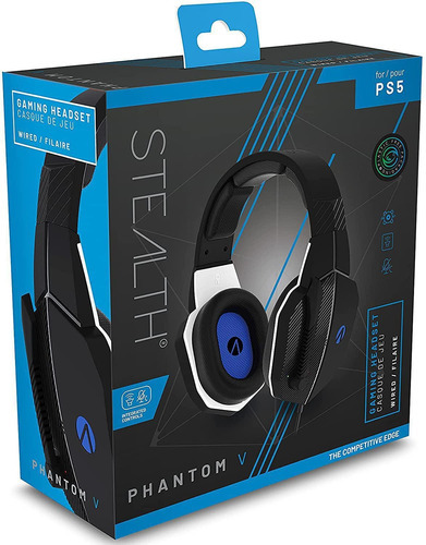 Stealth Phantom V Premium Stereo Gaming Headset Com Fio