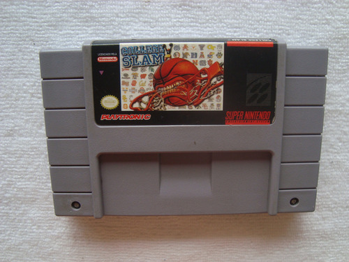 Cartucho College Slam Original Snes Super Nintendo (Usado)