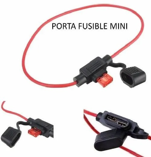 Porta Fusible Grande Y Mini Para Auto