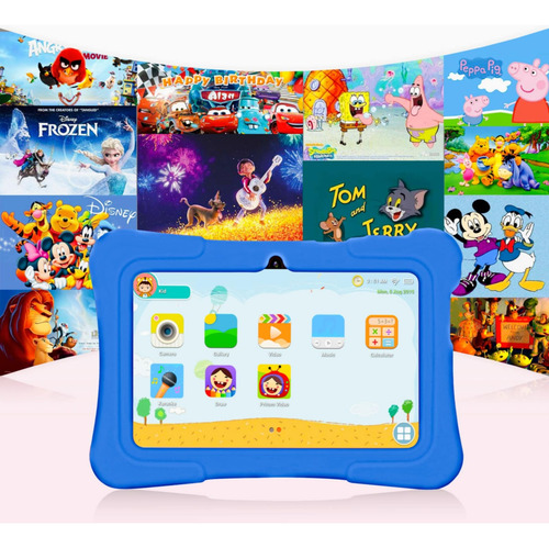 Tablet Para Niños De 7 Pulgadas Pritom Quad Core Android 10