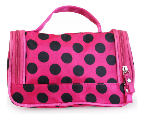 Bolsa De Maquillaje De Viaje Con Cremallera Y Estampado De P