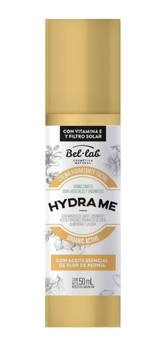 Bel Lab Hidra Me Crema Facial Uso Diario X60ml - Dw