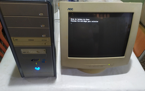 Cpu Y Monitor (leer Descripción) (Usado)
