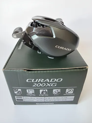 Carretilha Shimano® Curado M 200/201xg - 2023 + Brinde | Frete grátis