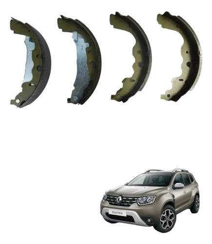 Balatas Tambor Traseras Renault Duster 2016 2017 2018 2019