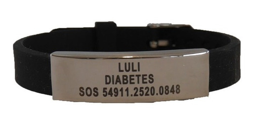 Pulsera Alerta Medica Identificación Diabetes Autismo