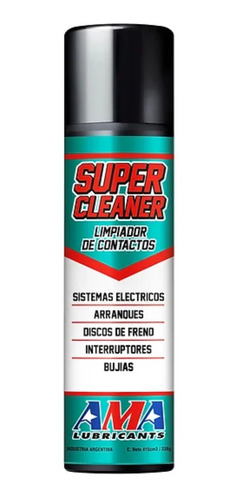 Aerosol Super Cleaner Limpiador Contactos Metalicos 440 3cm