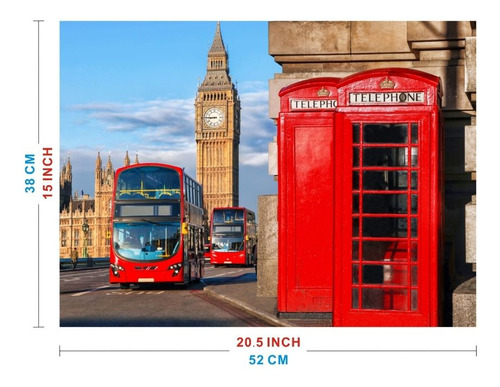Rompecabezas Wuundentoy Gold Edition 500 Pzs, Londres Inglaterra