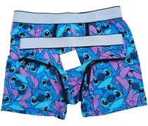 Comprar Duo De Parejas 14 Febrero Conjunto Boxer Y Tanga Stitch