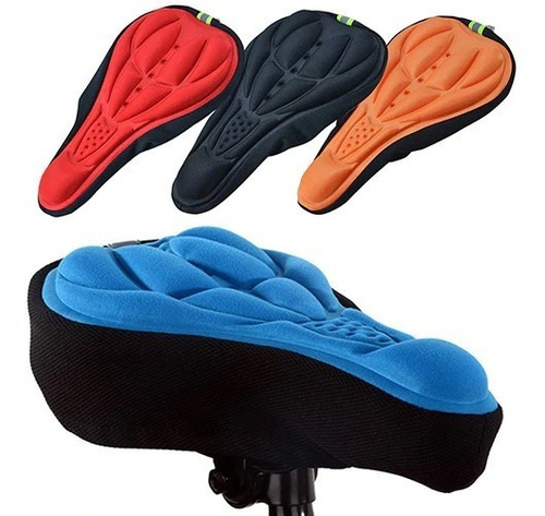 Cubre Asiento Con Gel Para Bicicleta Spinning Funda Cf-4003