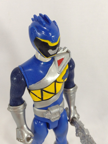 Boneco Power Rangers Dino Charge Ranger Azul 30cm Sunny (Usado)
