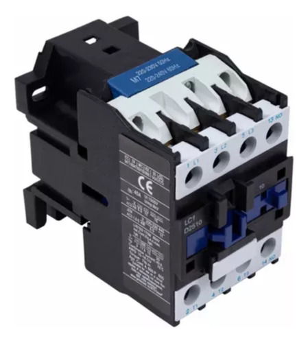 Kit Com 5 Contatora Tripolar 25a 220v 36000 48000 60000 Btus