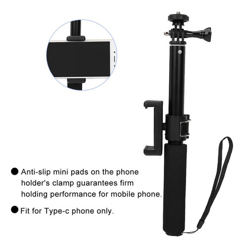 A For Osmo Pocket Gimbal Extension Camera Selfie Stick