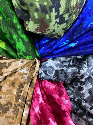 Telas Deportivas Camuflaje 24m