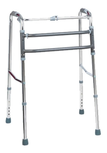 Imagem 2 de 5 de Andador Idoso 3x1 Alumínio Fixo Articulado Dobrável (130kg)