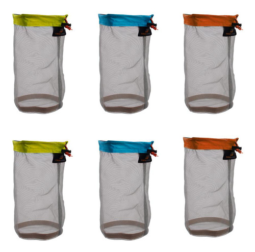 6 Piezas Libre Camping Stuff Bolsa De Almacenamiento Con