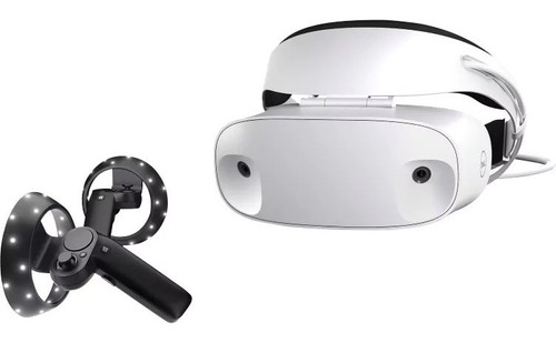 Dell Visor Headset Vr Com Motion Controllers - Wmr / 3d