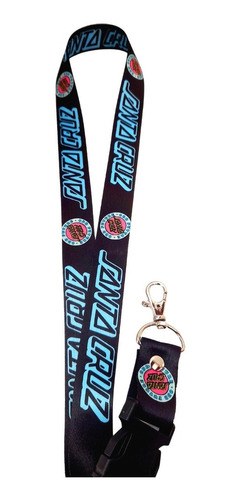 Lanyard Llavero Santa Cruz