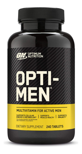 Optimum Nutrition Opti-men, Vitamina C, Zinc Y Vitamina D, E
