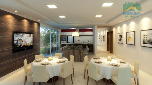 Imagem 10 de 15 de Apartamento Residencial À Venda, Altiplano Cabo Branco, João Pessoa. - Ap0417