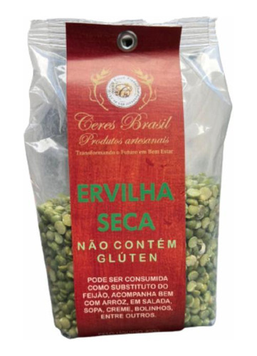 Kit 3 Ervilha Partida Sem Glúten Ceres 400g