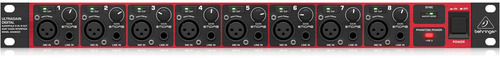 Pré-amplificador Behringer ADA8200 phono de 8 canales 127/220V