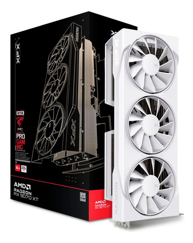 Tarjeta De Vídeo Xfx Swift Amd Radeon Rx 9070xt 16gb Gddr6 Rx-97Tswf