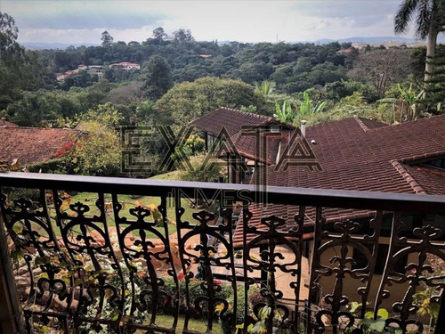 Imagem 26 de 27 de Granja Viana, Fazendinha (rua Fechada) - Rústica, 3 Suítes, Linda Vista E Casa Hóspedes - Linda E Confortável Casa De Campo Rústica Com Personalidade, Recoberta De Falsas Vinhas. - - Ca00733 - 327159