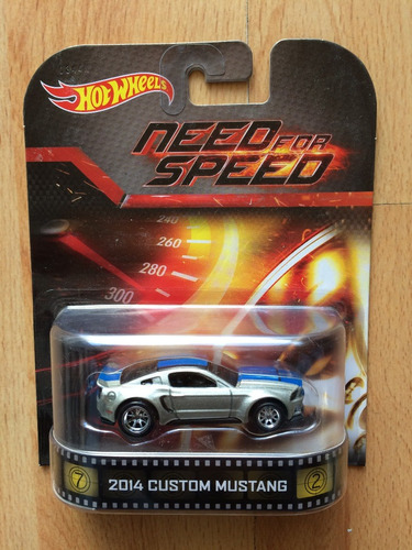 Hot Wheels Need For Speed 2014 Custom Mustang Retro