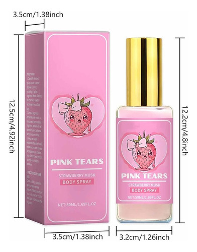 Cg Leche Corporal En Spray Con Fresa Fresca