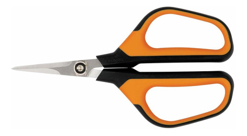 Fiskars Tijera Podar Solida Color Naranja Negro