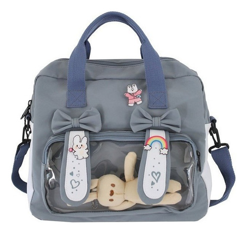 Mochila Bonita Kawaii Japonesa Para Señoras Bolsa De Hombro