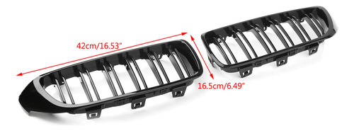For Bmw F32 F33 F36 F82 Rejilla De Riñón Dual Slat M4