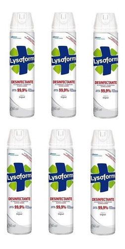 Desinfectante Lysoform Original, Pack X 6 Unidades(art 2617)