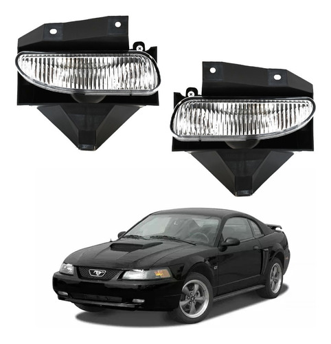 Par De Faros De Niebla Mustang 1999 2000 2001 A 2004 Nuevos*