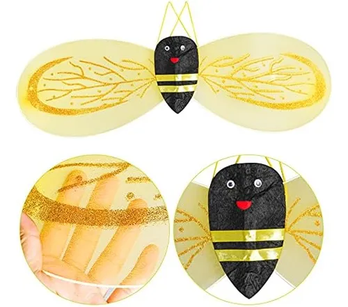 4 Pack Conjunto De Disfraces De Abeja Para Niñas Falda De Tu
