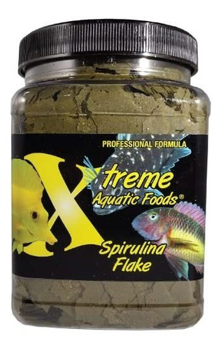 Alimento Acuático Xtreme Espirulina, 3 Oz.