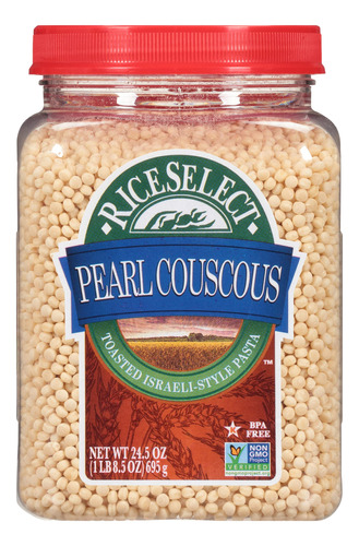 Riceselect Pearl Couscous, Pasta De Cuscus Vegana Sin Omg Y