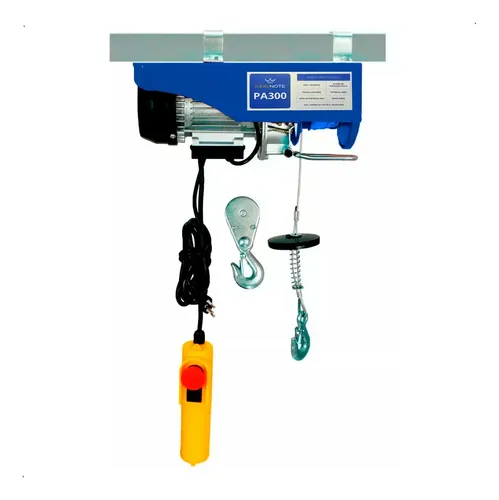 Guincho Talha Elétrica Capacidade 150 / 300 Kg Elevação De Até 12...