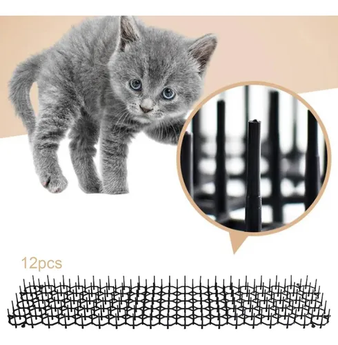 Tapete De Gato 12pcs Com Espinhos Tapete De Dissuasão De